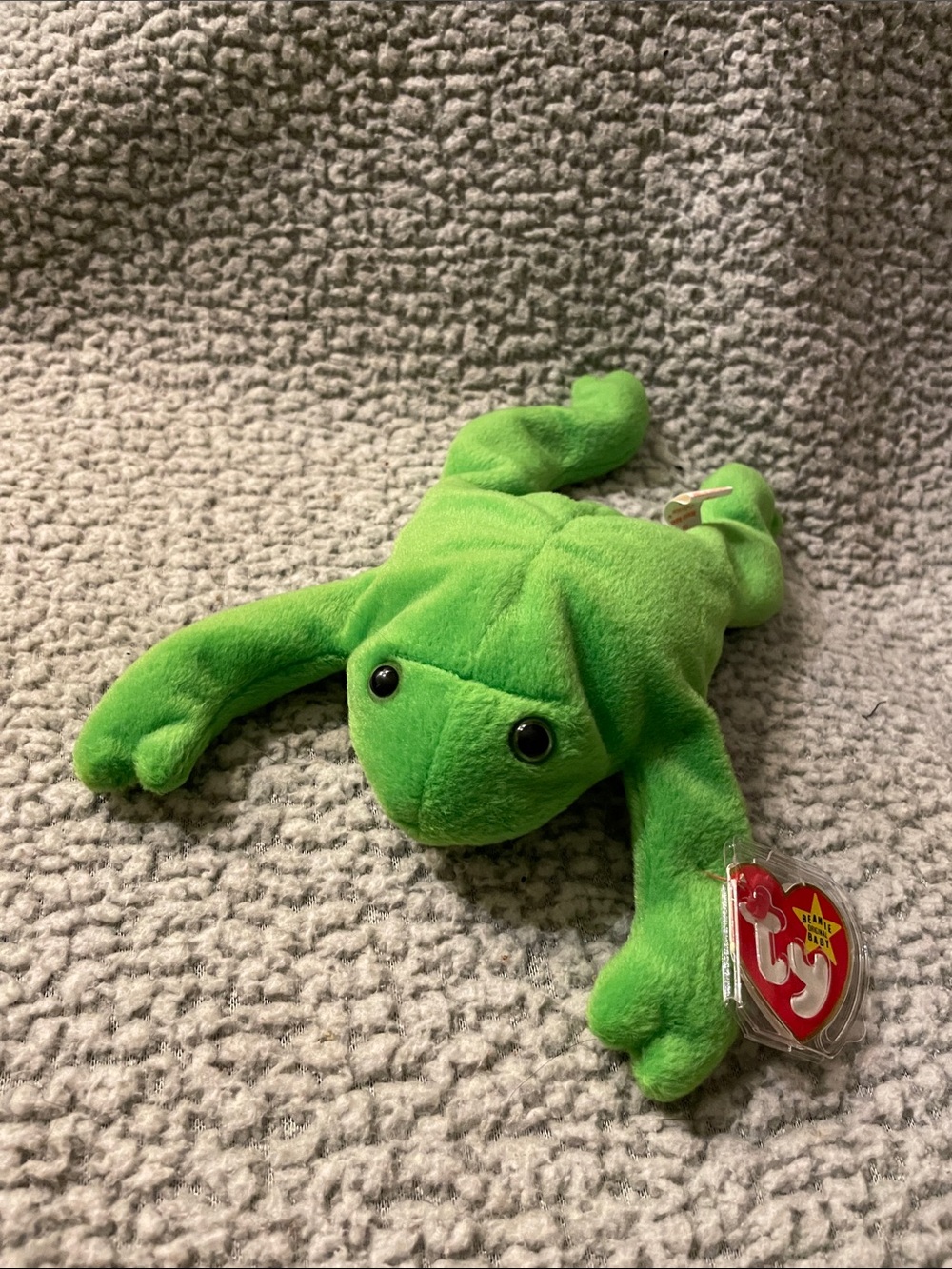 2/15$ Ty Beanie Baby “Legs” Frog